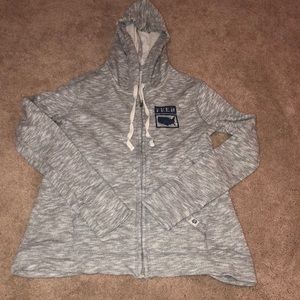 Zip up sweatshirt